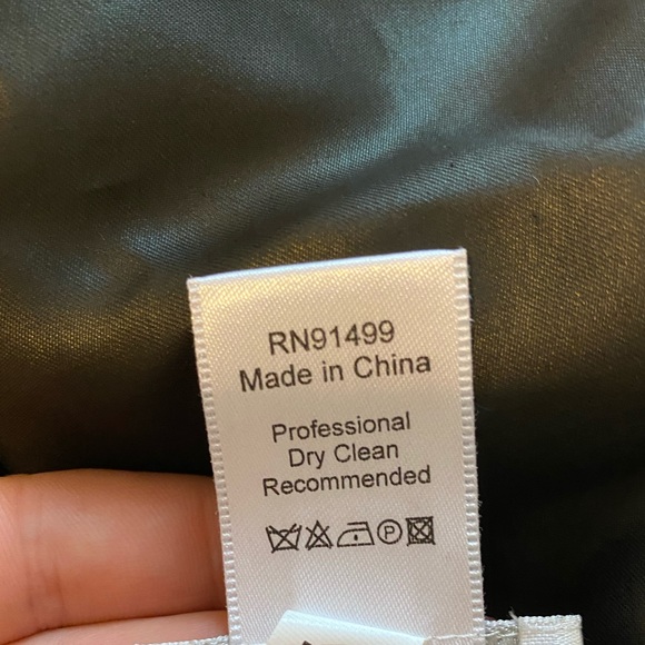 Black Blanc de Chine Formal Blouse - Picture 10 of 10